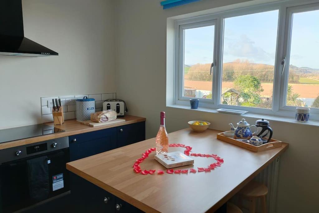 Blue Anchor House - Seaview, Hot Tub Apartments Dış mekan fotoğraf